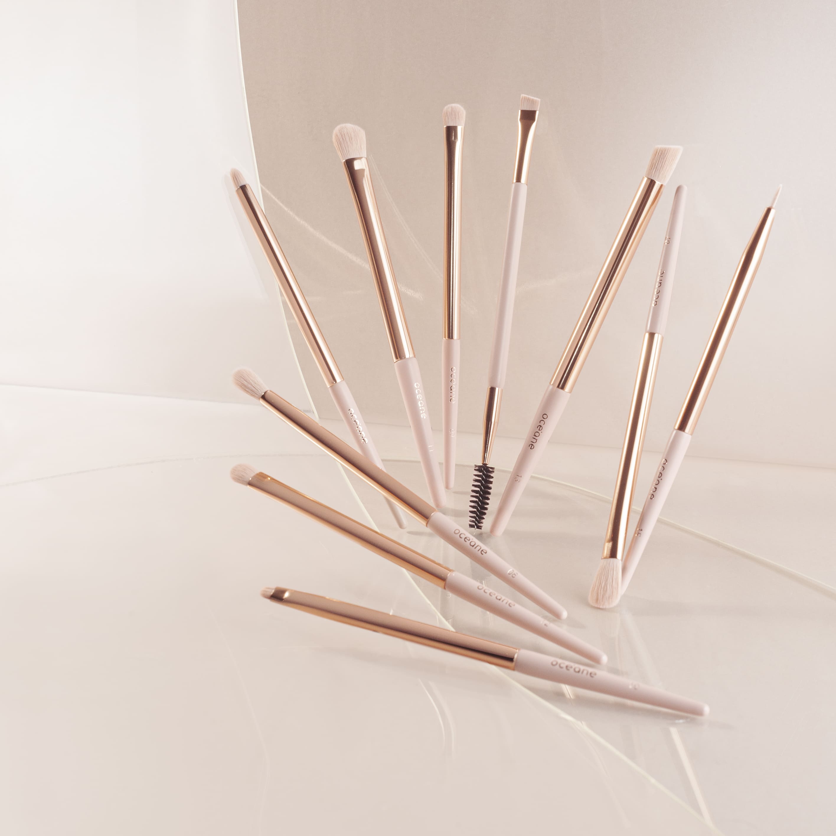 Kit Pincéis de Maquiagem para Olhos Océane