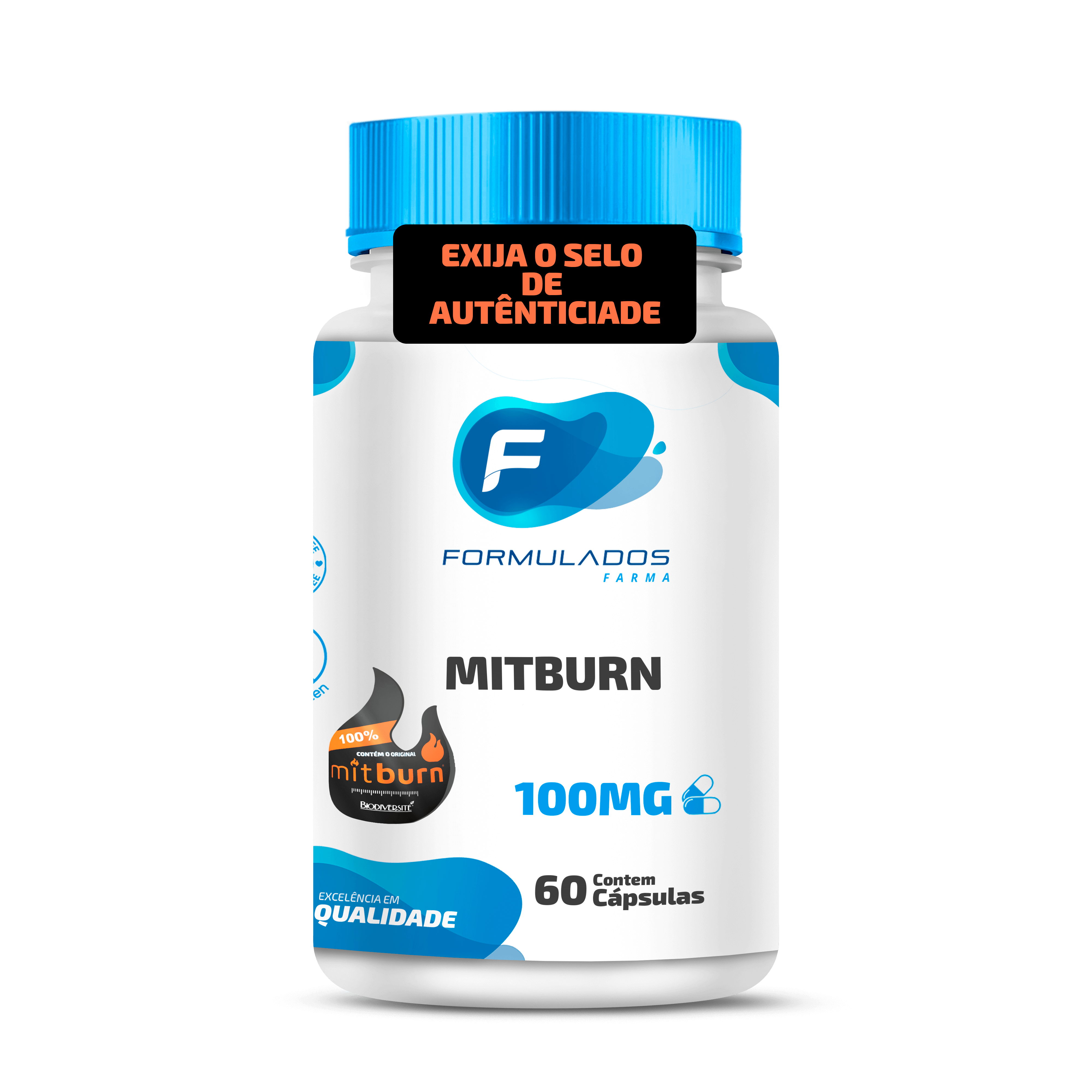 Mitburn® 100mg 60 Cápsulas