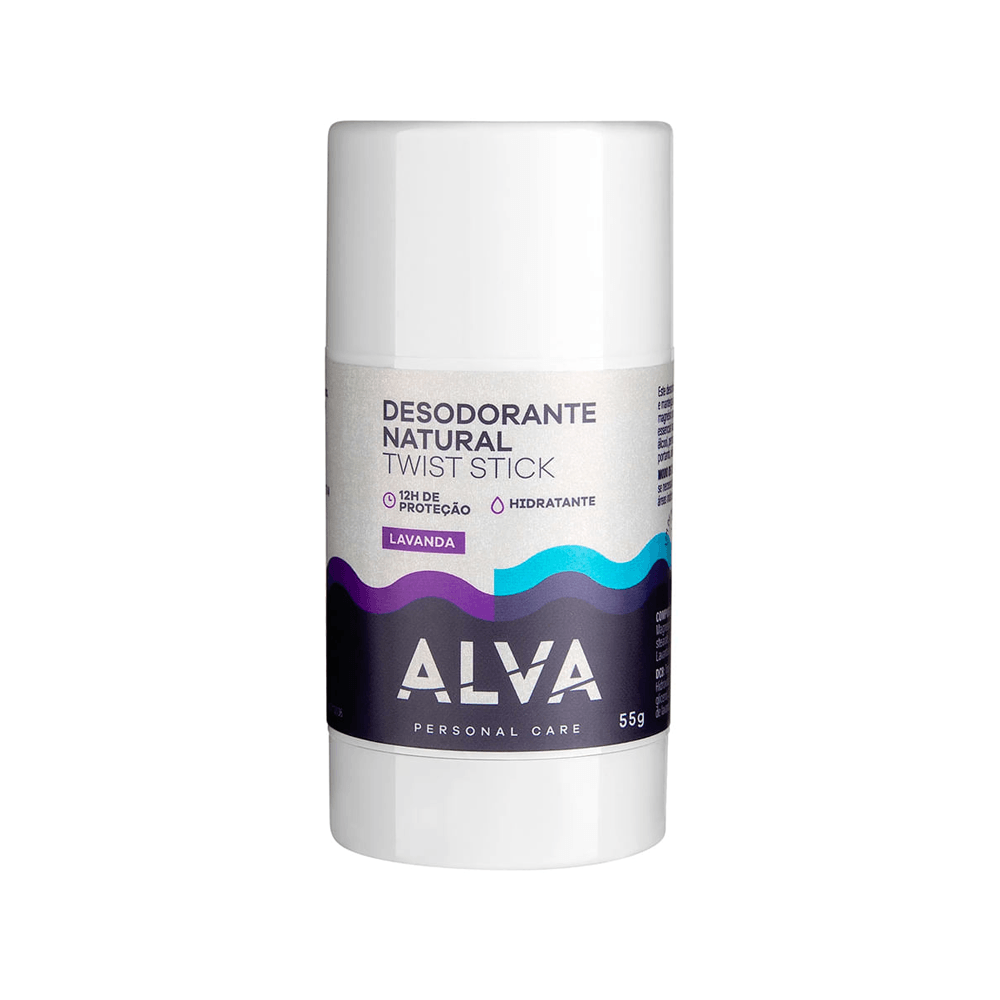 Desodorante em Barra Alva Lavanda Vegano 55g