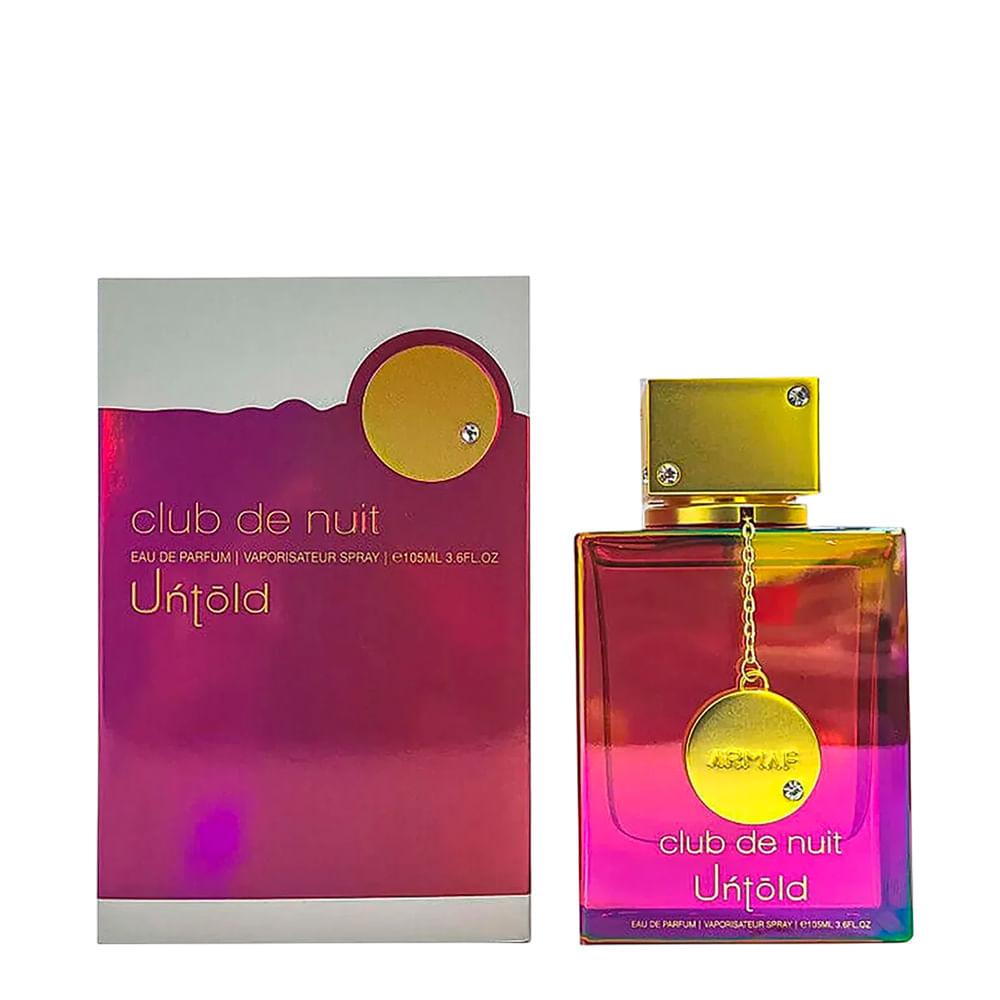 Perfume Árabe Feminino Armaf Club de Nuit Untold Eau de Parfum 105ml