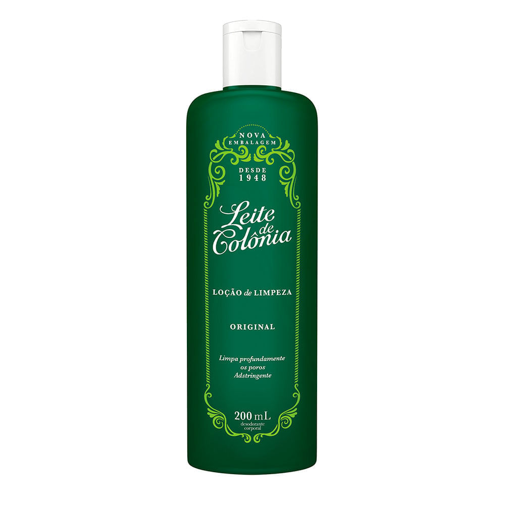 Loção de Limpeza Leite de Colônia Original 200ml