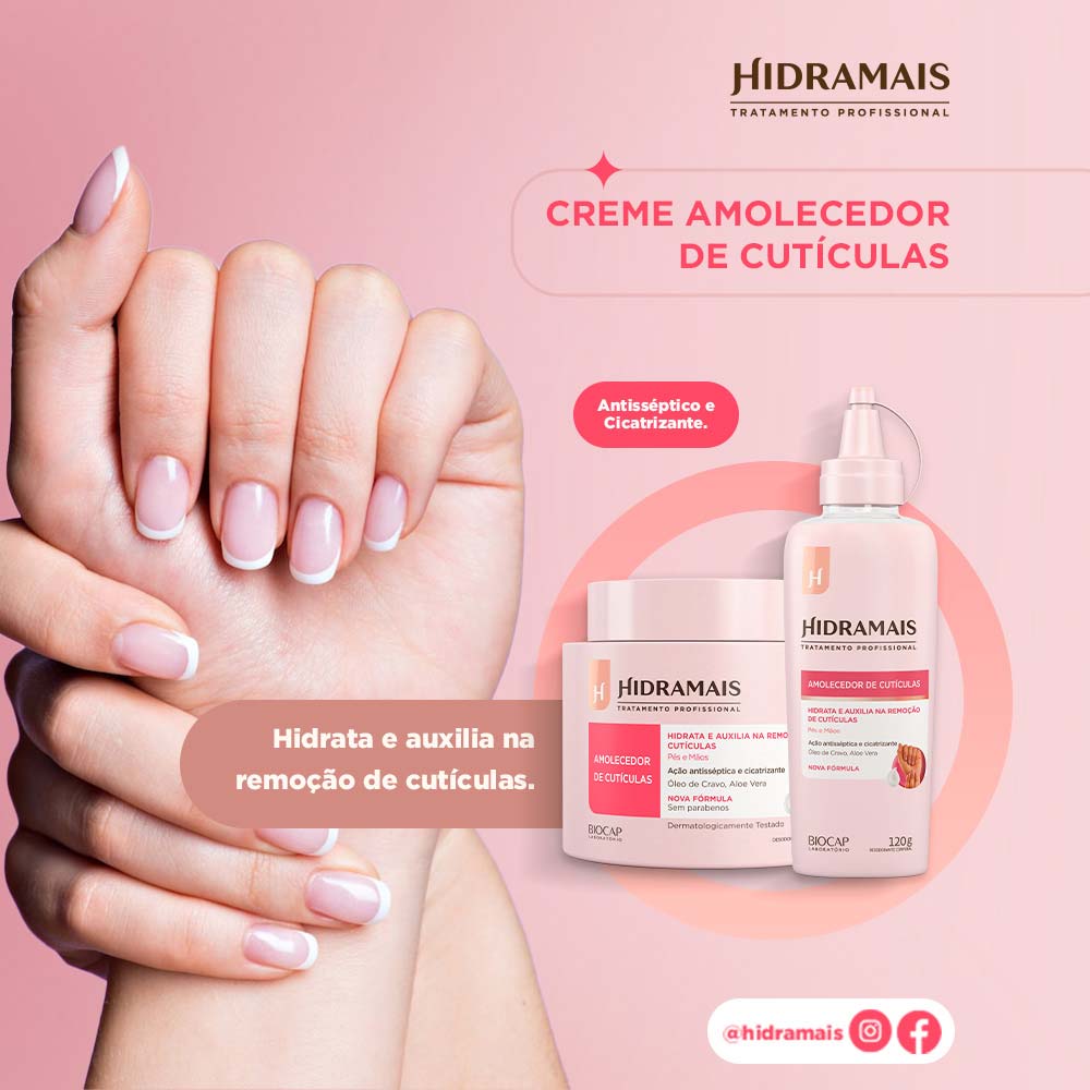 Creme Amolecedor de Cutículas Hidramais 220g