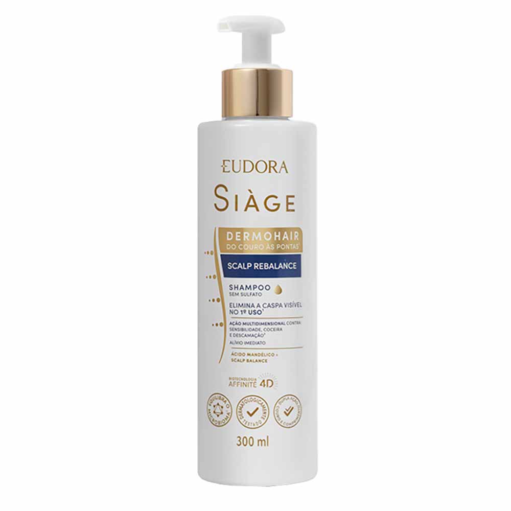 Eudora Siàge Dermo Scalp Hair Rebalance Anticaspa Shampoo 300ml