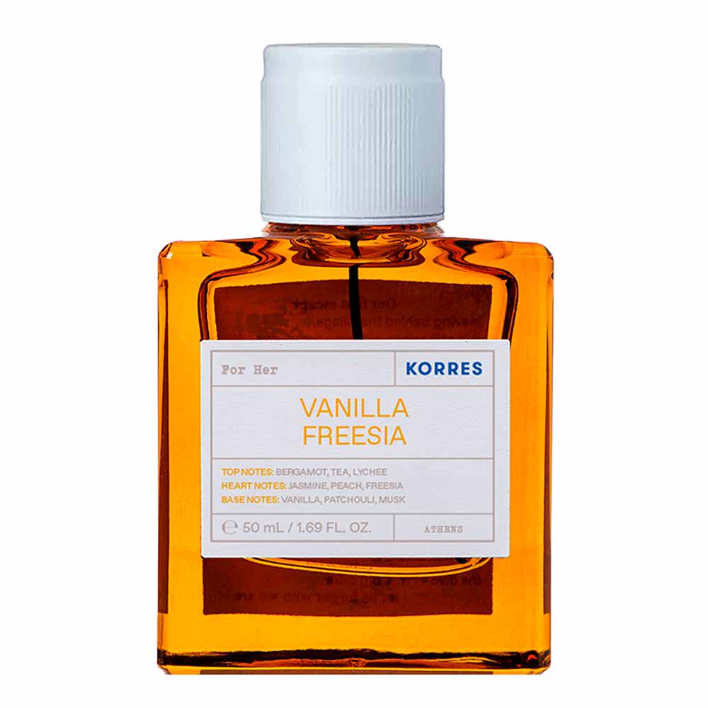Perfume Vanilla Freesia Korres Deo Colônia Feminino 50ml