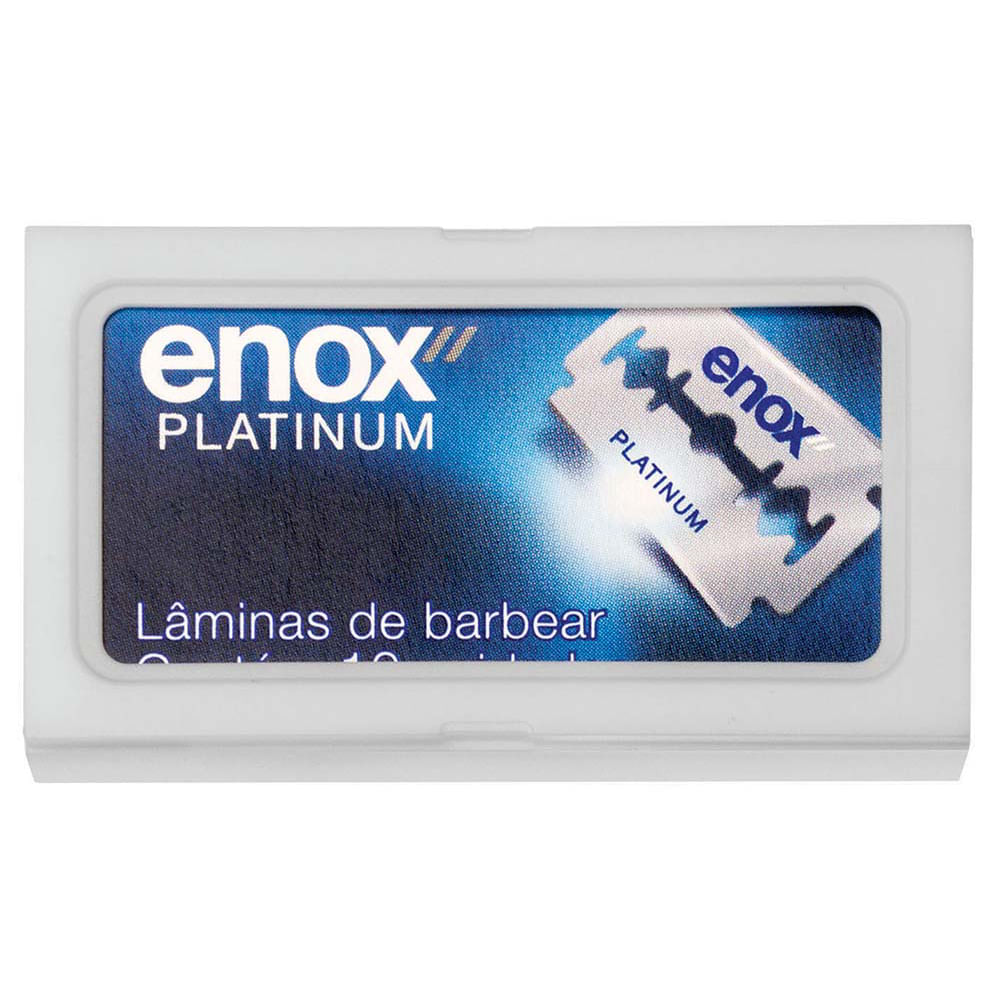 Lâmina De Barbear Enox Platinum