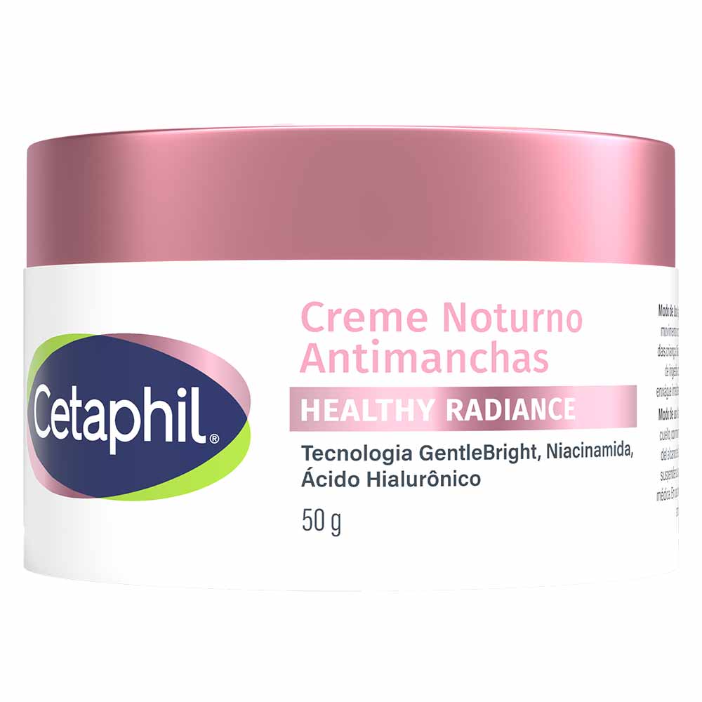 Creme Facial Noturno Antimanchas Cetaphil - Healthy Radiance 50g