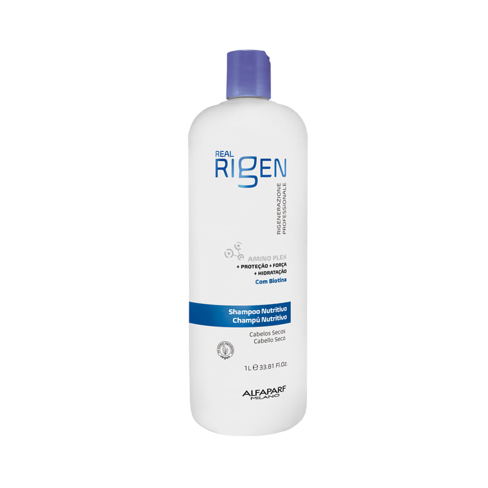 Shampoo Alfaparf Milano Professional Real Rigen Nutritivo 1000ml