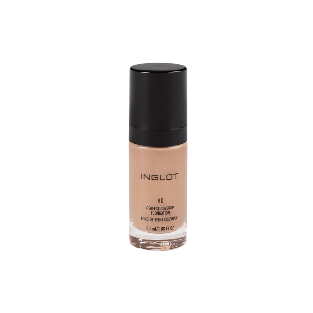 Base Líquida HD Inglot Perfect Coverup 75 Mw 30ml
