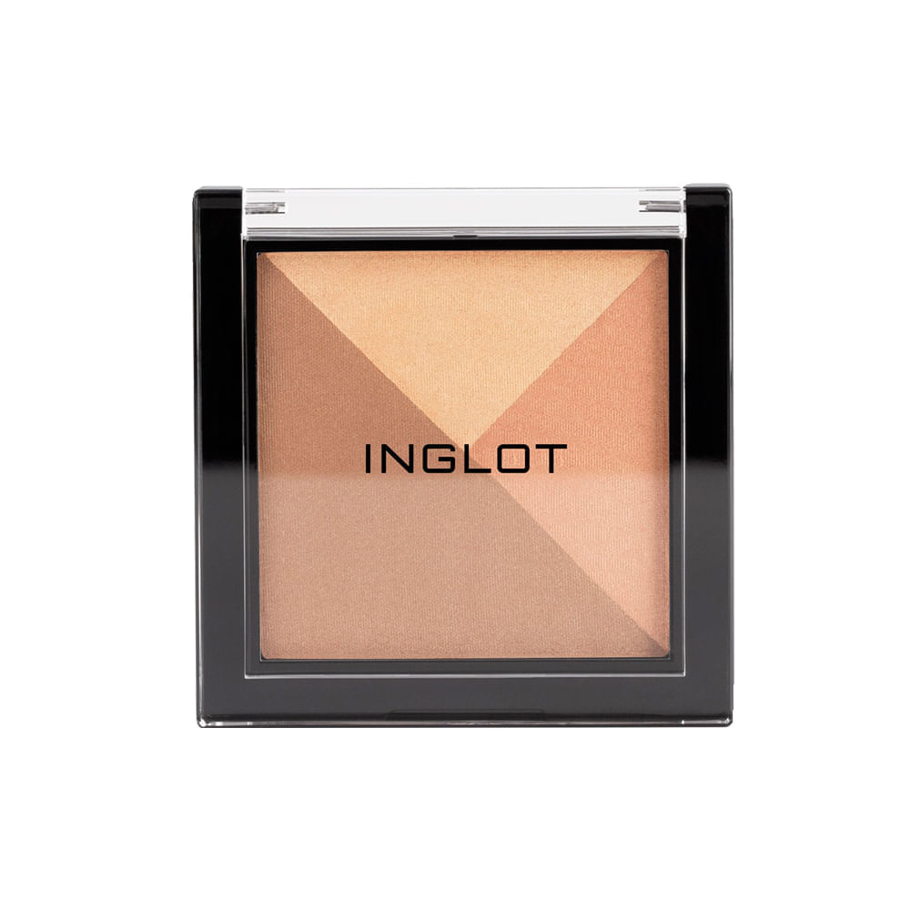 Pó Iluminador e Bronzeador Inglot Multicolour System 12 8,8g