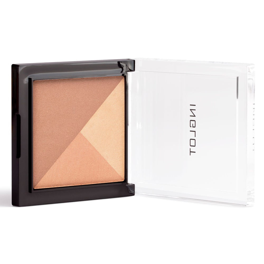 Pó Iluminador e Bronzeador Inglot Multicolour System 12 8,8g