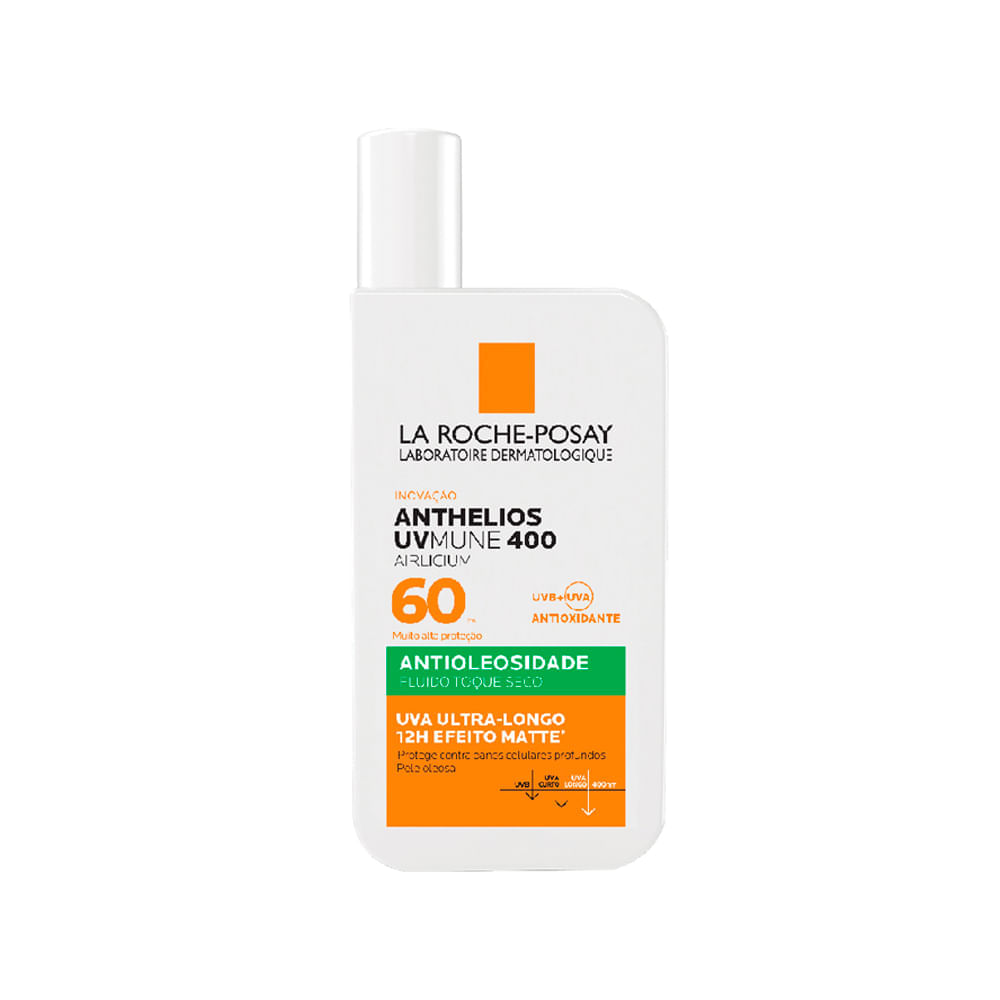 Protetor Solar Facial Antioleosidade La Roche-Posay Anthelios Airlicium Uvmune 400 FPS60 40ml