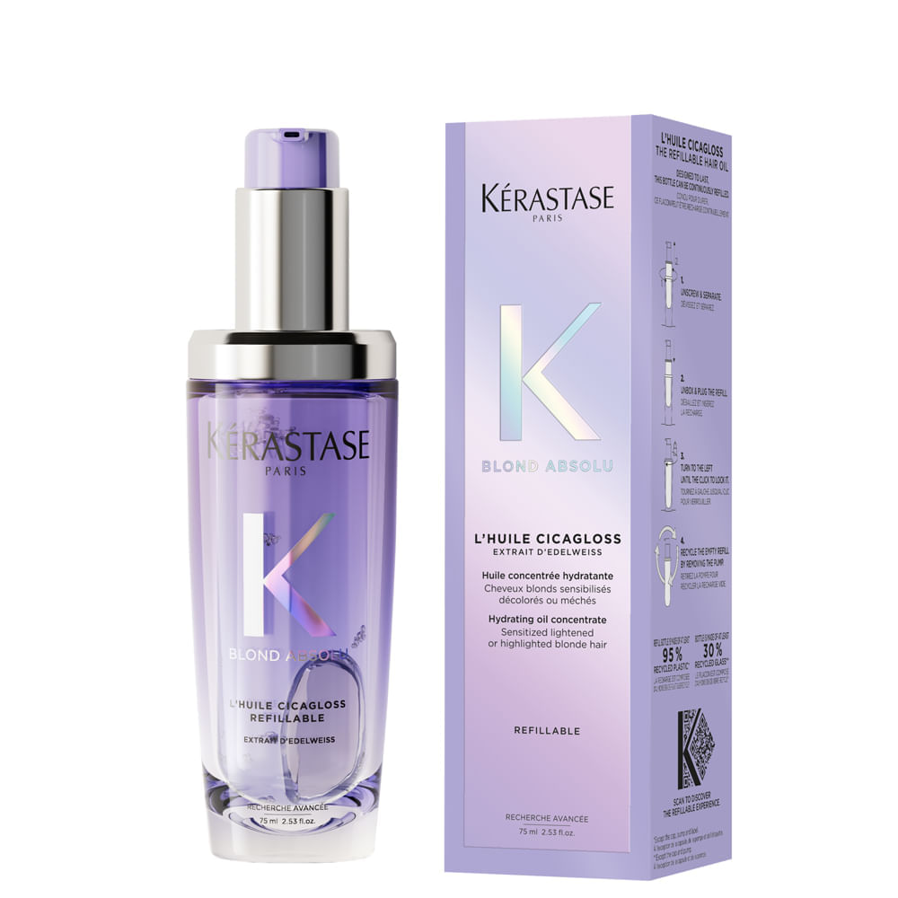 Óleo Capilar Kérastase Blond Absolu L'Huile Cicagloss 75ml