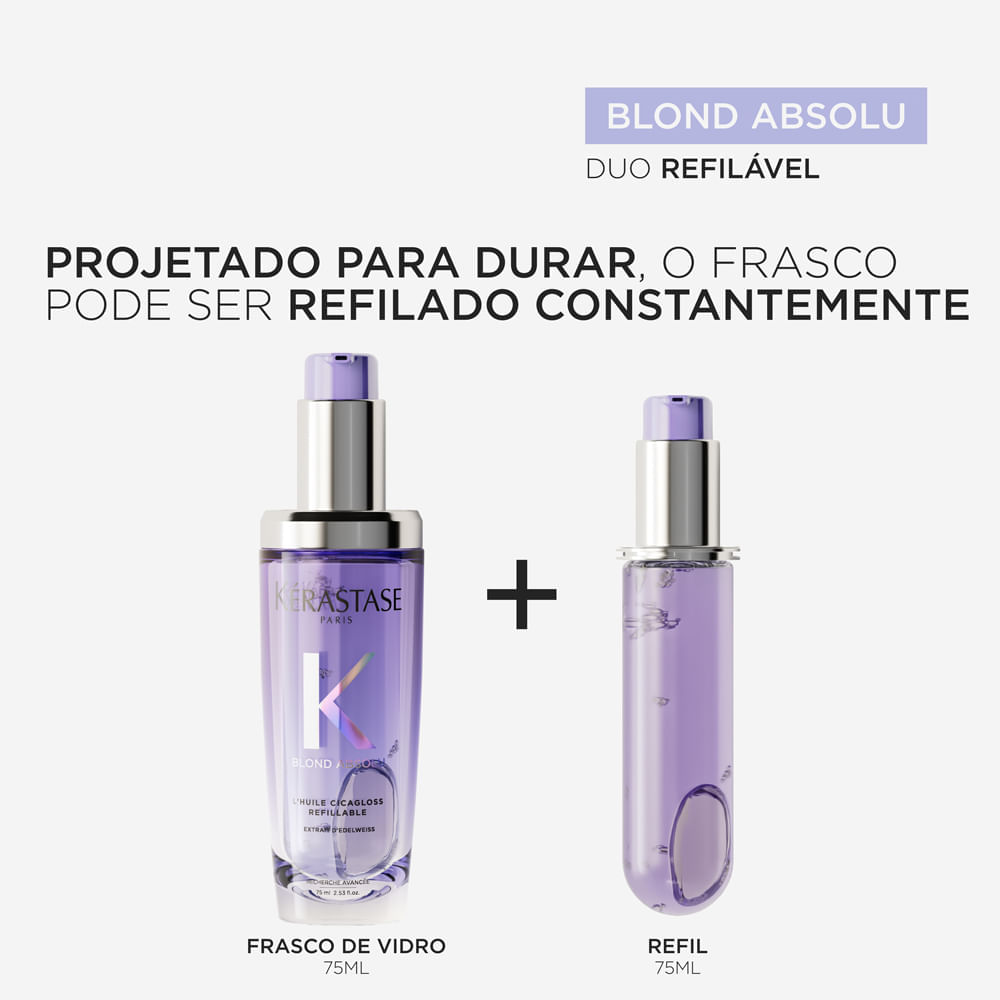 Óleo Capilar Kérastase Blond Absolu L'Huile Cicagloss 75ml