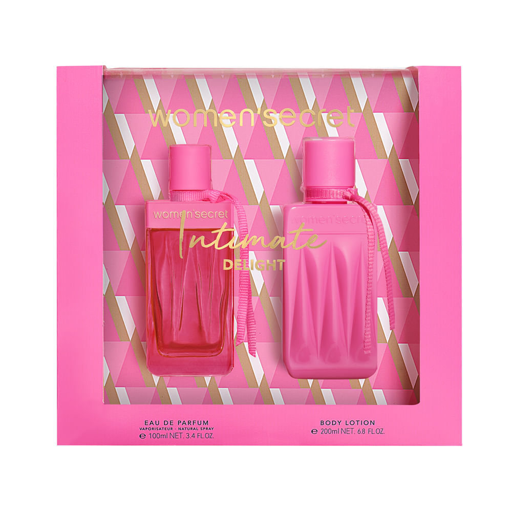 Kit Perfume Women'secret Delight Eau de Parfum Feminino 100ml + Loção Corporal 200ml
