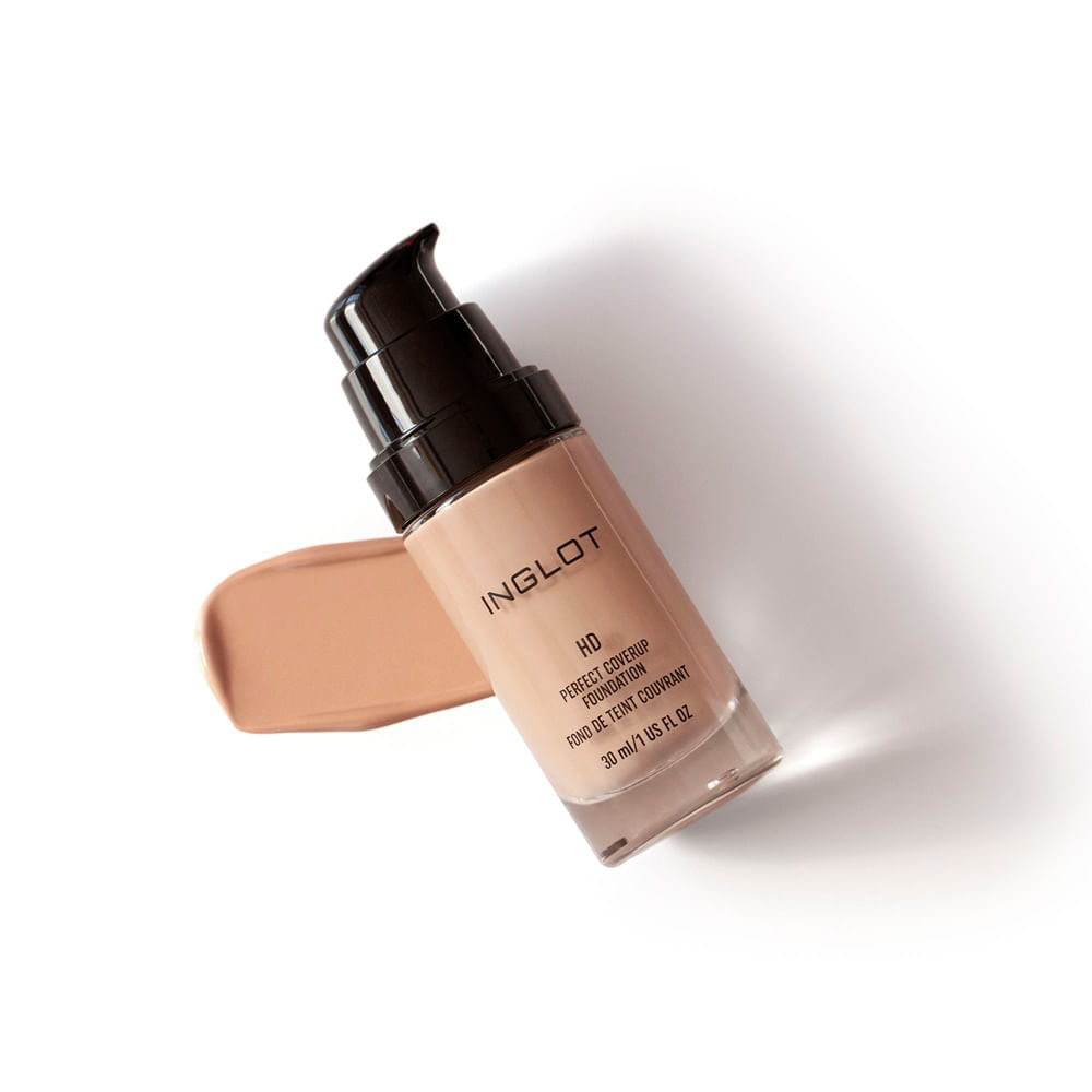 Base Líquida HD Inglot Perfect Coverup 73 Lc 30ml