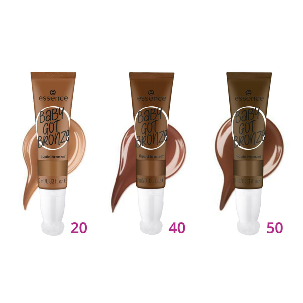 Bronzer Líquido Essence Baby Got Bronze 40 Tan-Tastic 10ml