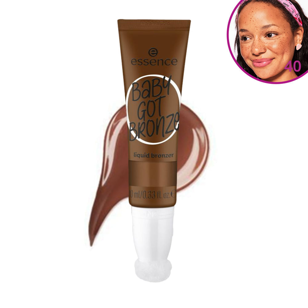 Bronzer Líquido Essence Baby Got Bronze 40 Tan-Tastic 10ml