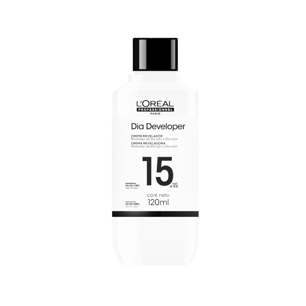 Emulsão Reveladora Loréal Professionnel Dia Developer 15 Volumes 120ml