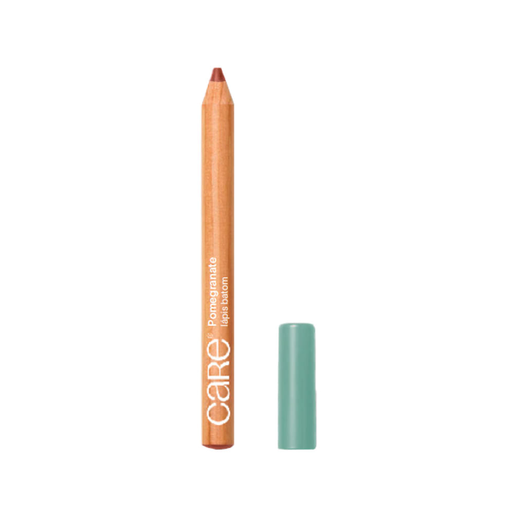 Lápis Batom Care Natural Beauty Vanessa Rozan Pomegranate 1,20g