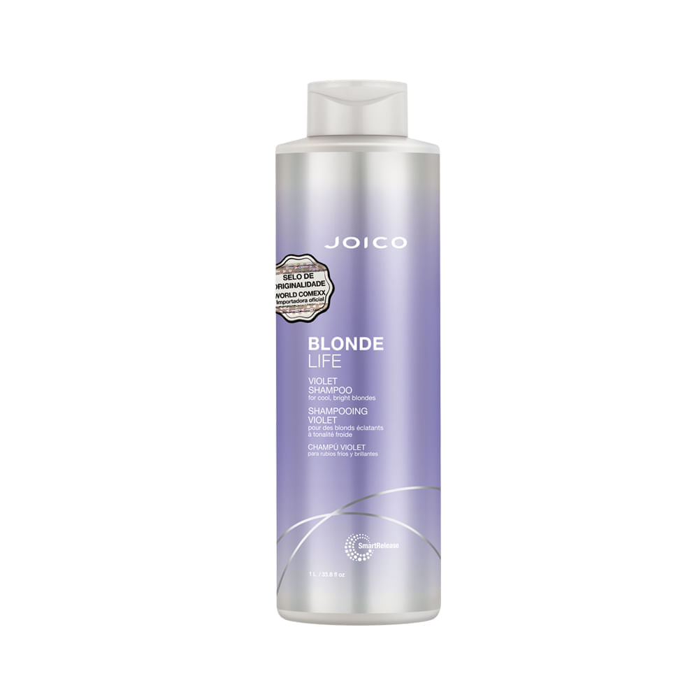 Kit Joico Professional Blonde Life Violet Shampoo 1000ml +  Cndicionador 1000ml