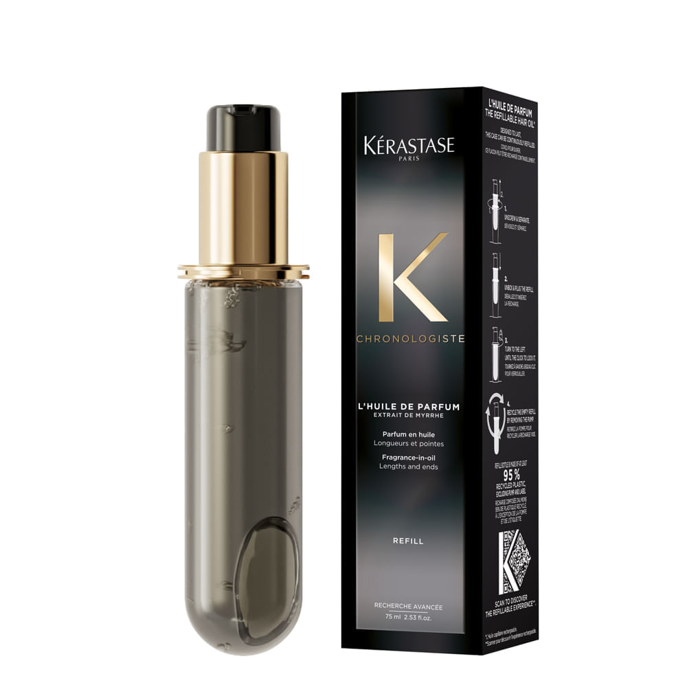 Óleo Capilar Kérastase L'Huile de Parfum Revitalizador Refil 75ml