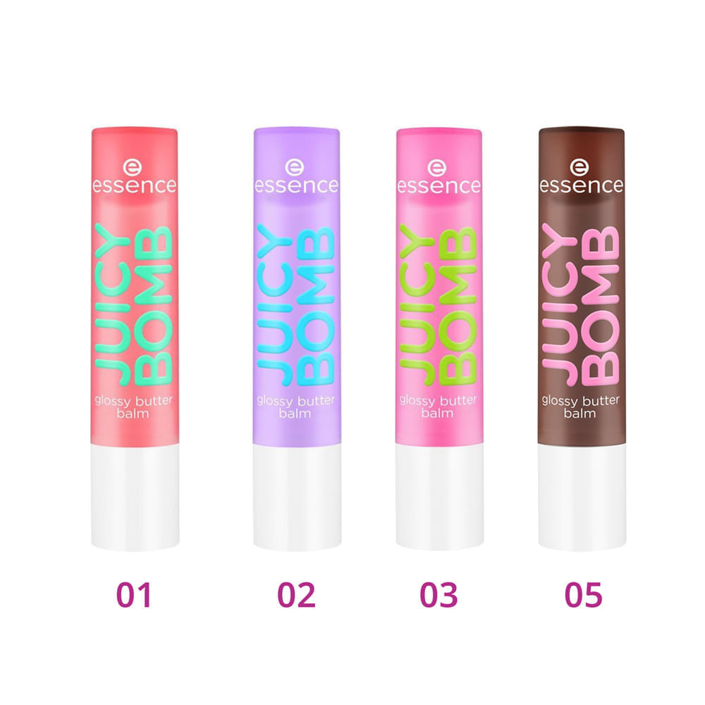 Balm Labial Essence Juicy Bomb Glossy Butter 05 Choco-Lot To Handle 2,5g
