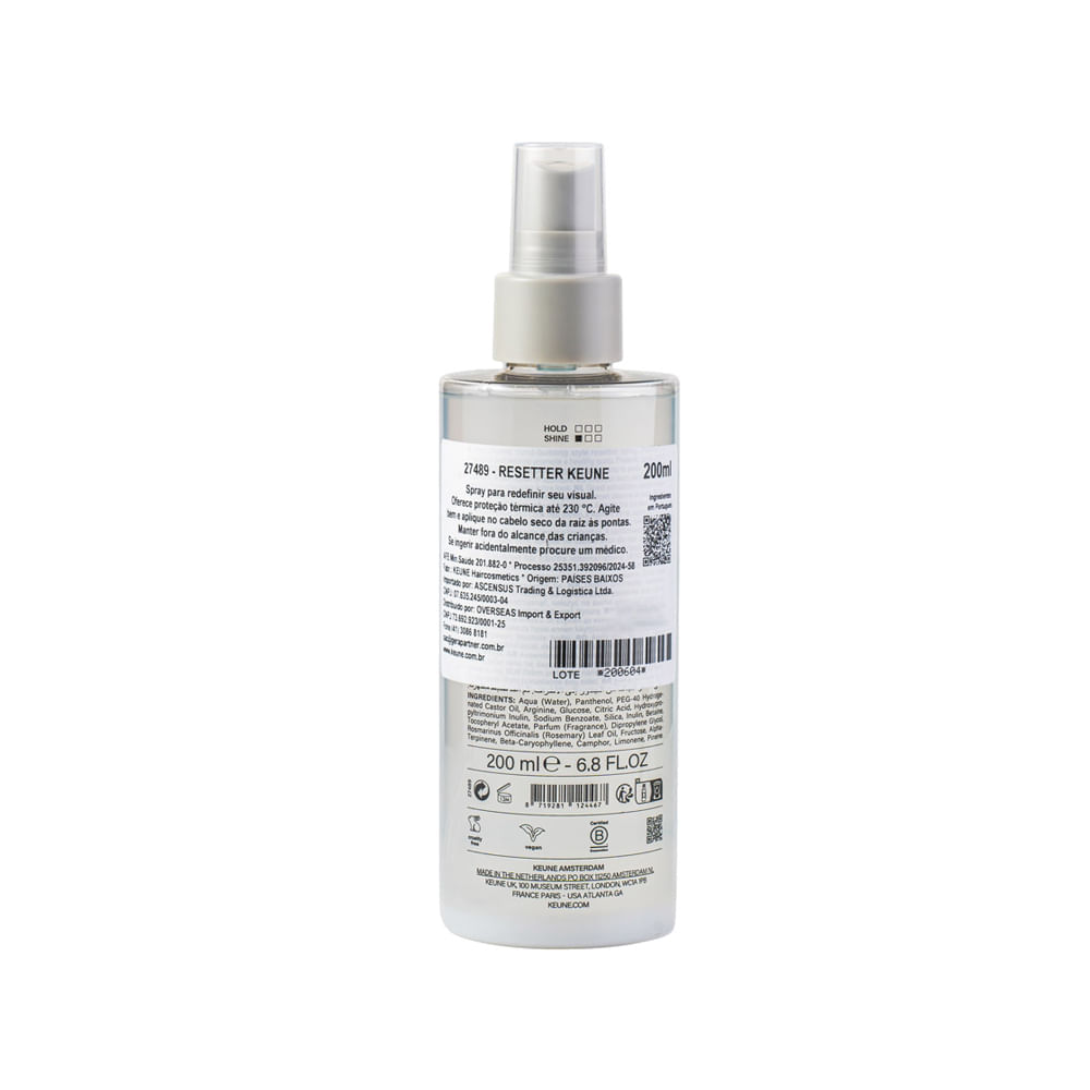 Spray Capilar Keune Style Resetter 200ml