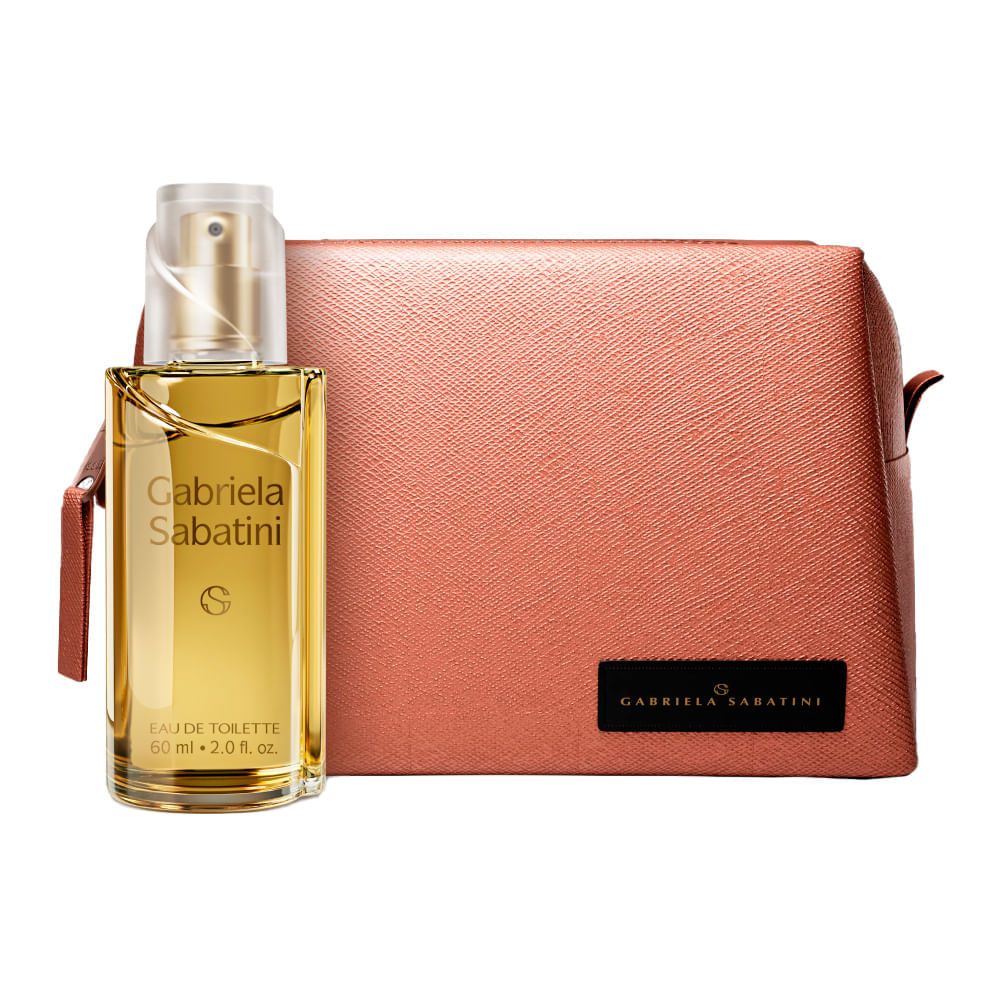 Kit Perfume Gabriela Sabatini Feminino Eau de Toilette 60ml + Nécessarie