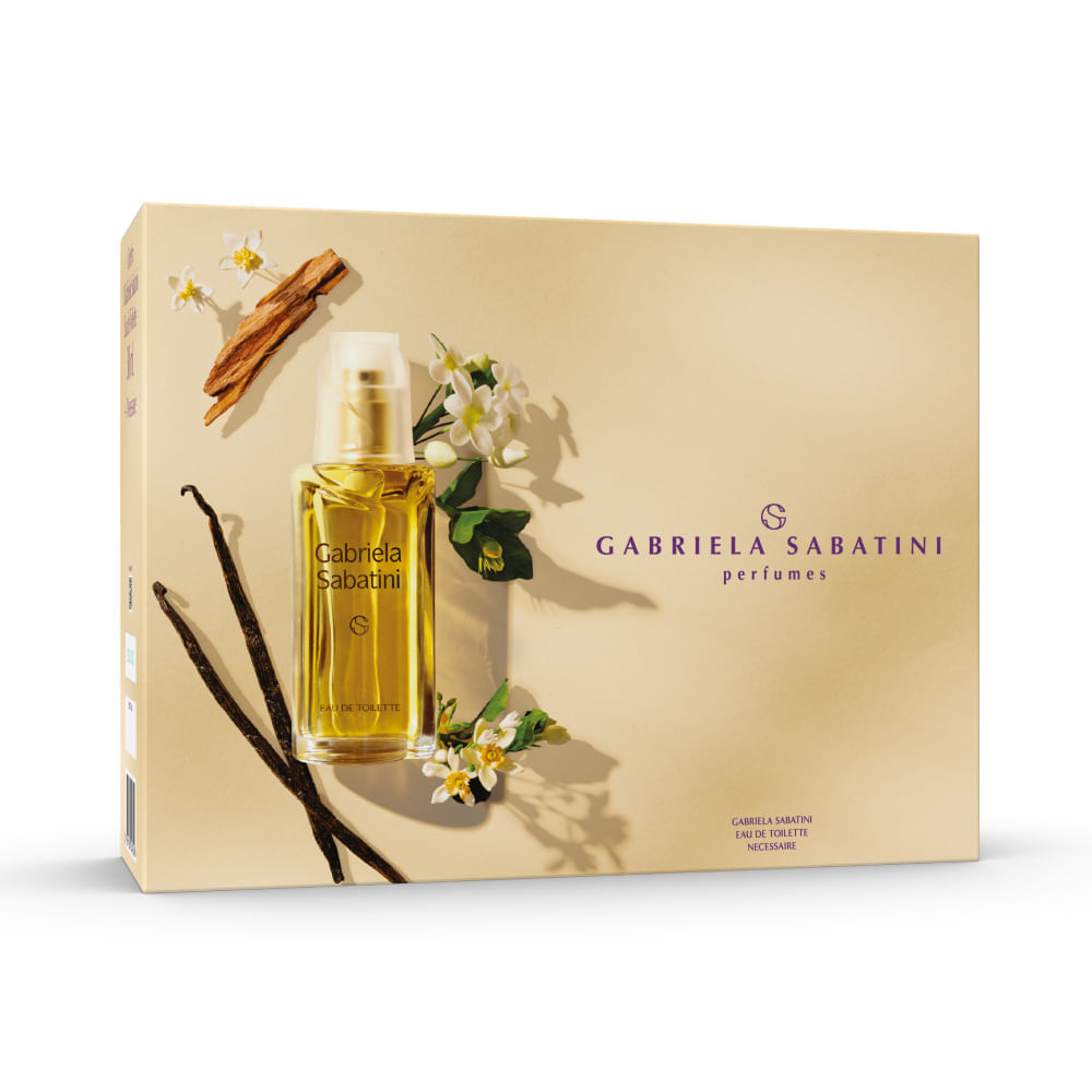 Kit Perfume Feminino Gabriela Sabatini Eau de Toilette 60ml + Nécessarie