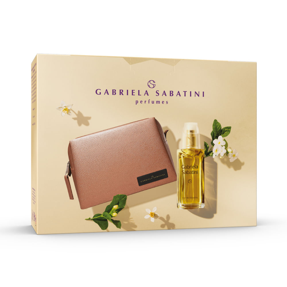 Kit Perfume Feminino Gabriela Sabatini Eau de Toilette 60ml + Nécessarie
