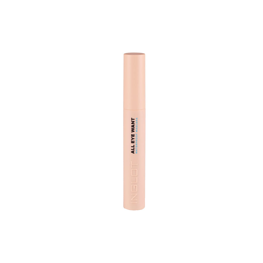 Máscara De Cílios À Prova D'água Inglot All Eye Want Preto 8,5ml