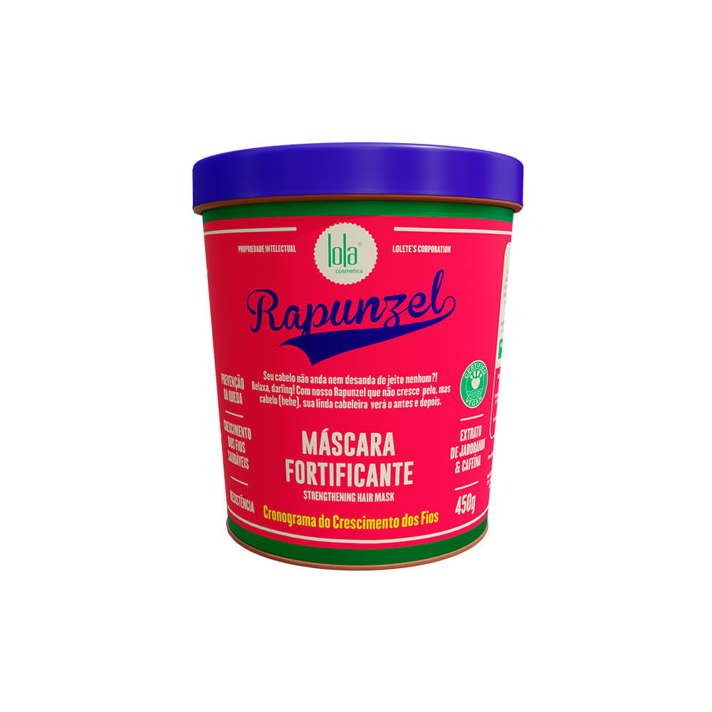 Kit Lola From Rio Rapunzel Shampoo 250ml + Tônico 250ml + Máscara 450g