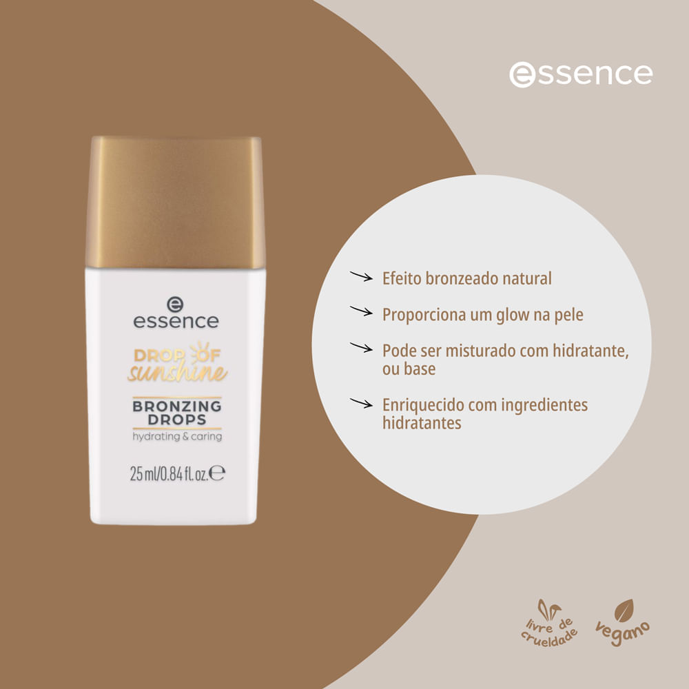 Bronzer Líquido Essence Drop Of Sunshine 25ml