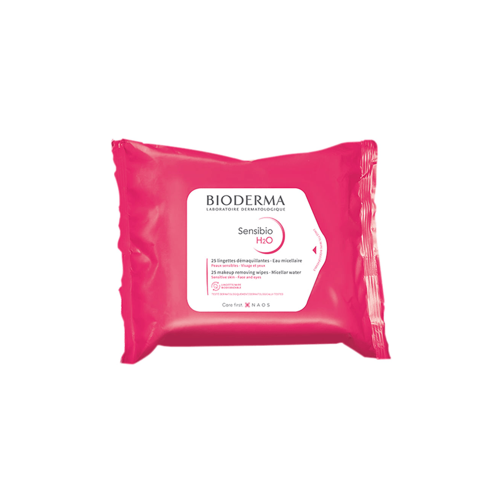 Lenço de Limpeza e Demaquilante Bioderma 25 Unidades