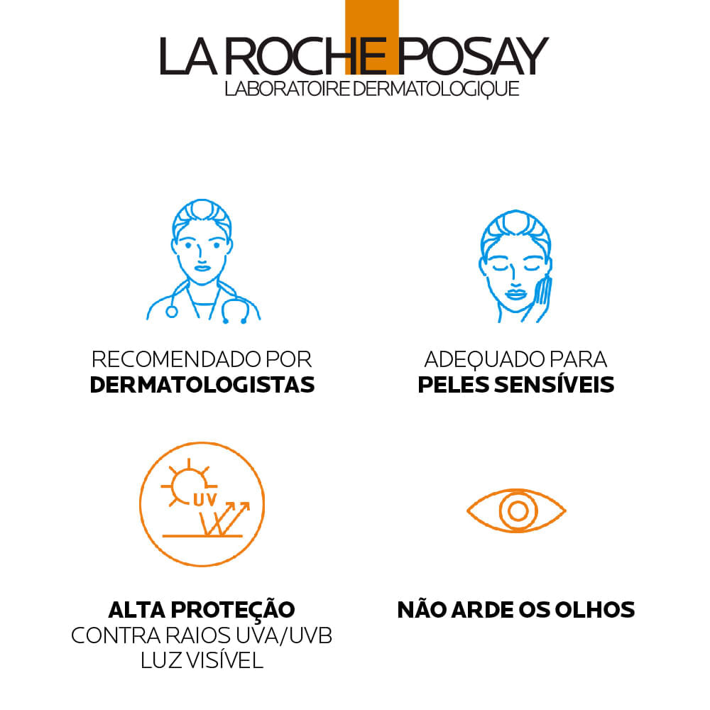 Protetor Solar Facial La Roche-Posay Anthelios Ultra Cover 1.0 FPS60 30g