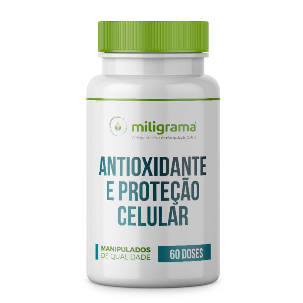 Antioxidante e proteção celular 60 doses