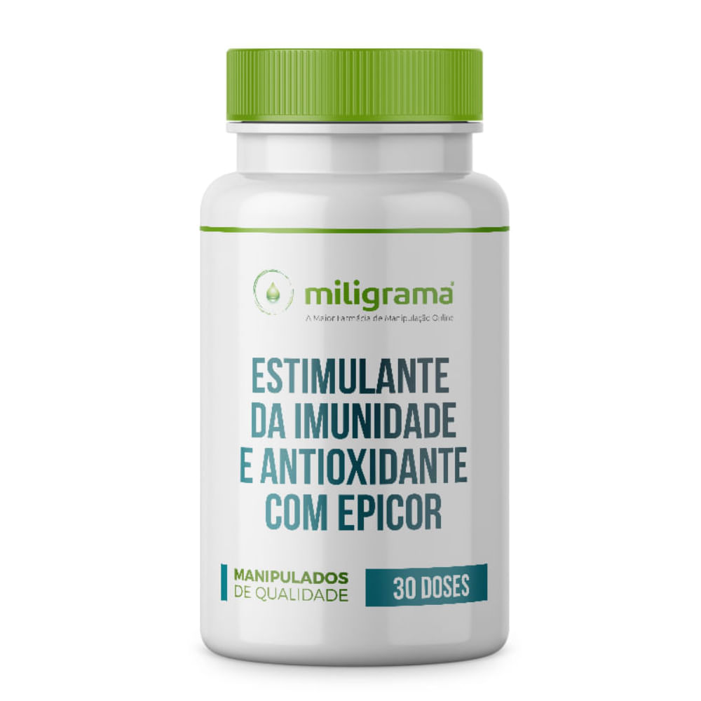 Estimulante da imunidade e antioxidante com EpiCor™ 30 doses