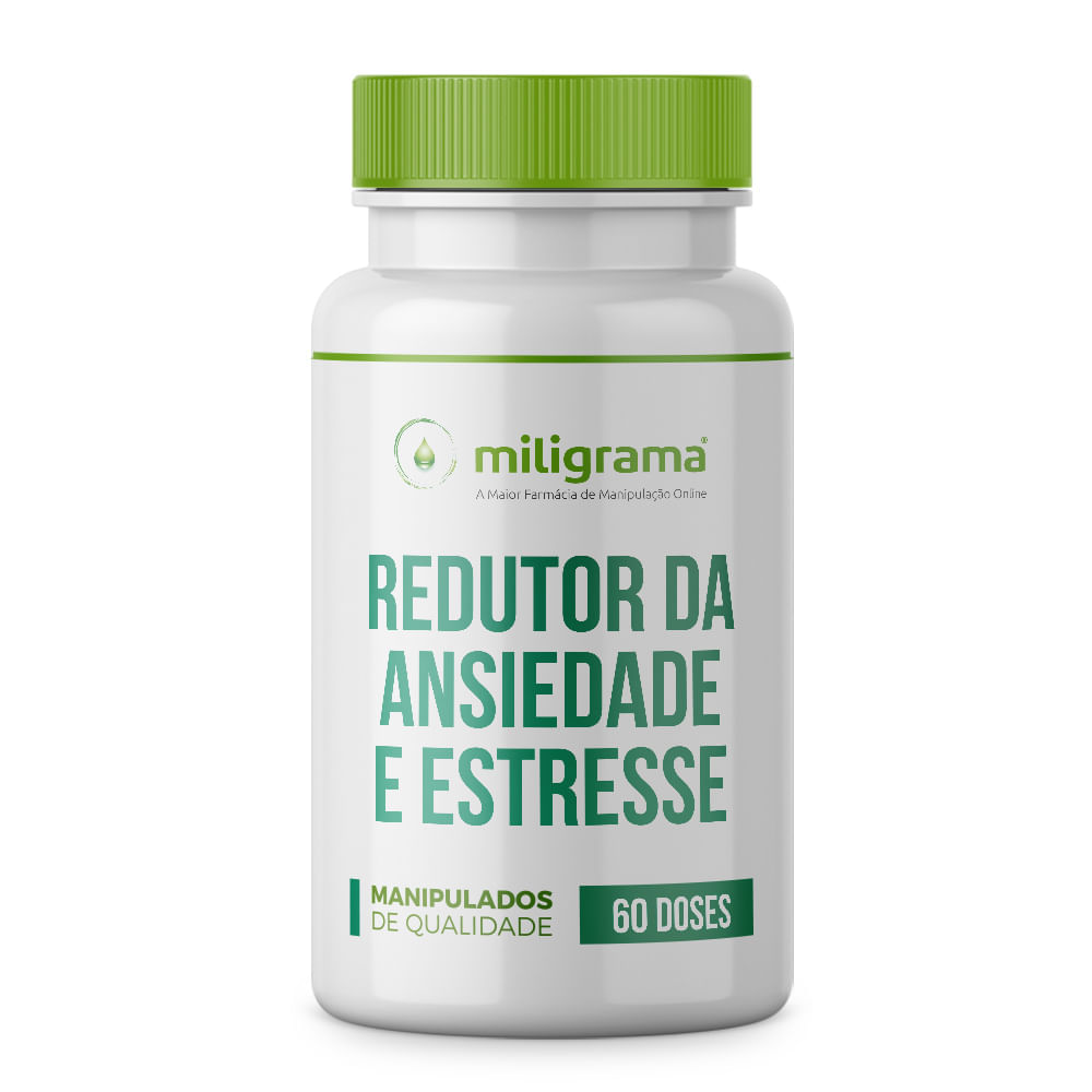 Redutor da ansiedade e estresse 60 doses