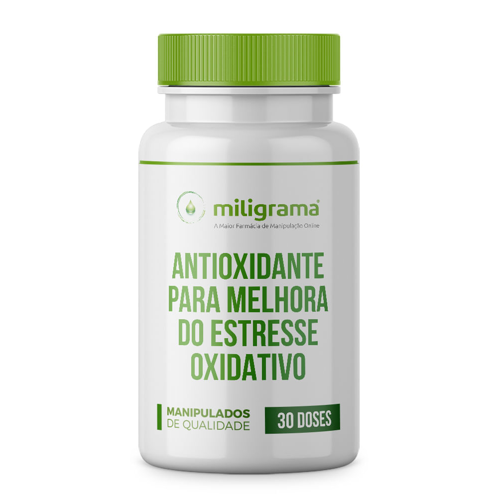 Antioxidante para Melhora do Estresse Oxidativo 30 doses