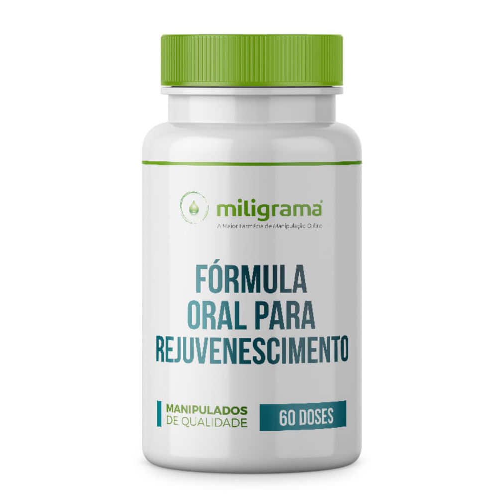 Fórmula oral para rejuvenescimento 60 doses