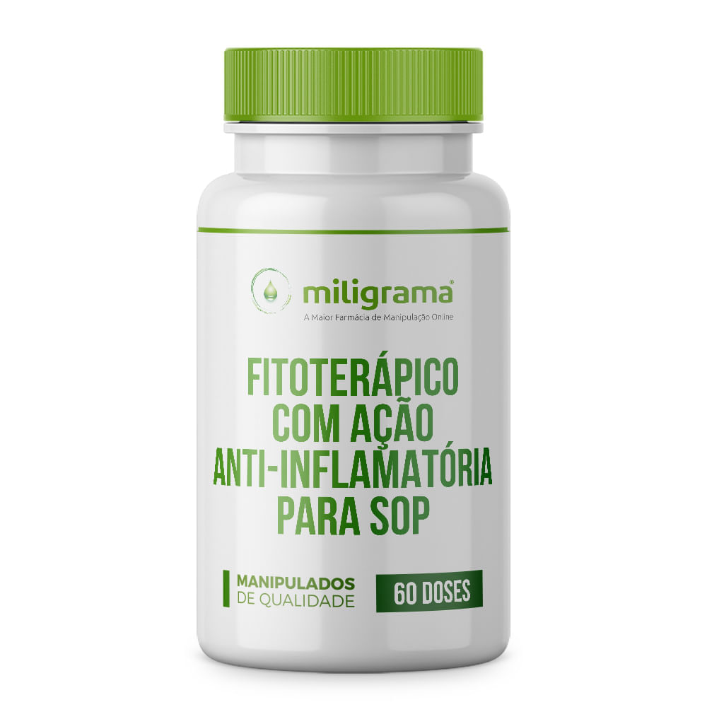 Fitoterápico com ação anti-inflamatória para SOP 60 doses