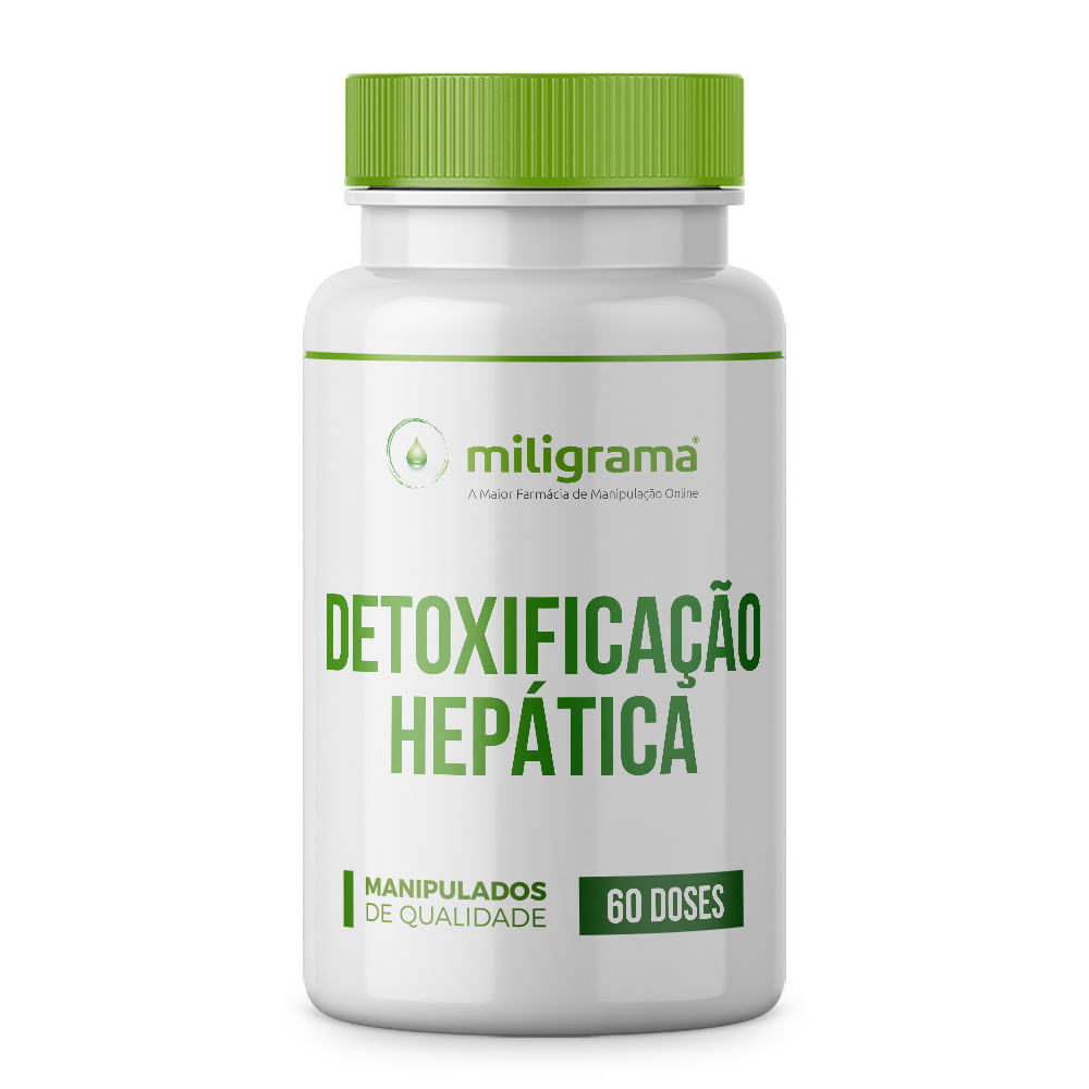 Detoxificação hepática 60 doses