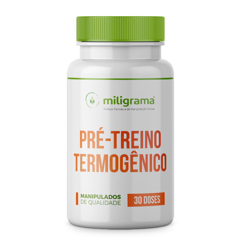 Pré-treino termogênico 30 doses Sem Sabor/Aroma