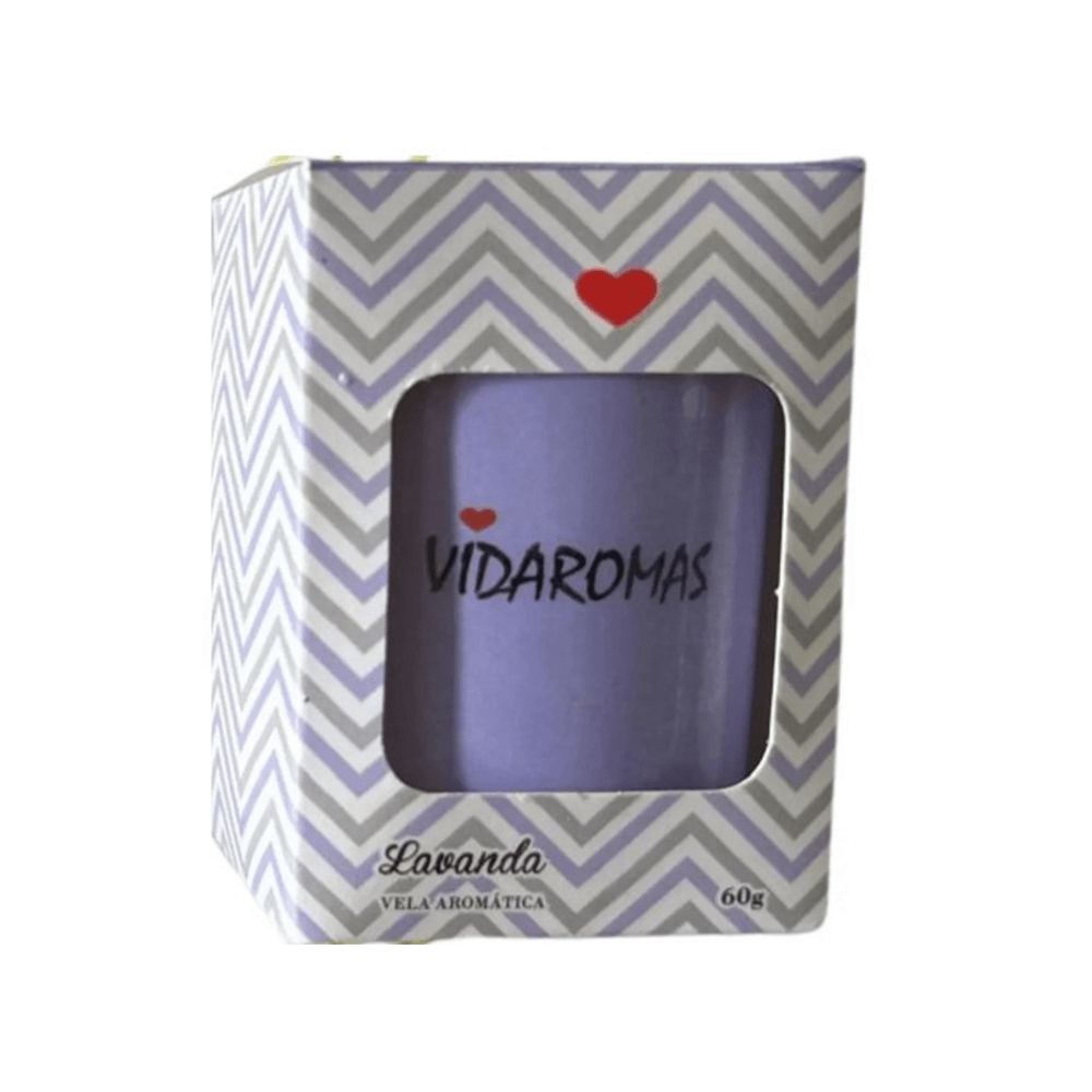 Vela Aromatica Vidaromas Lavanda 60g