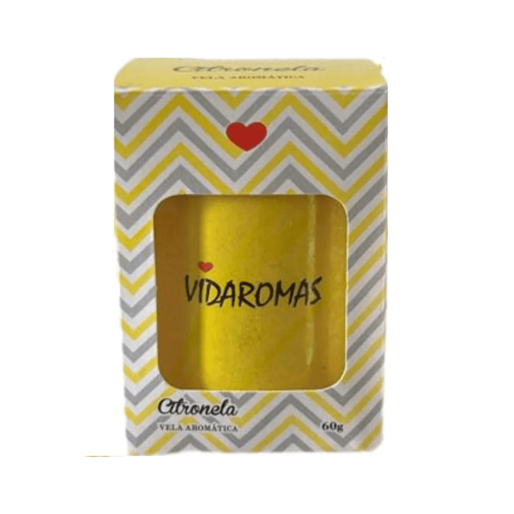 Vela Aromatica Vidaromas Citronela 60g
