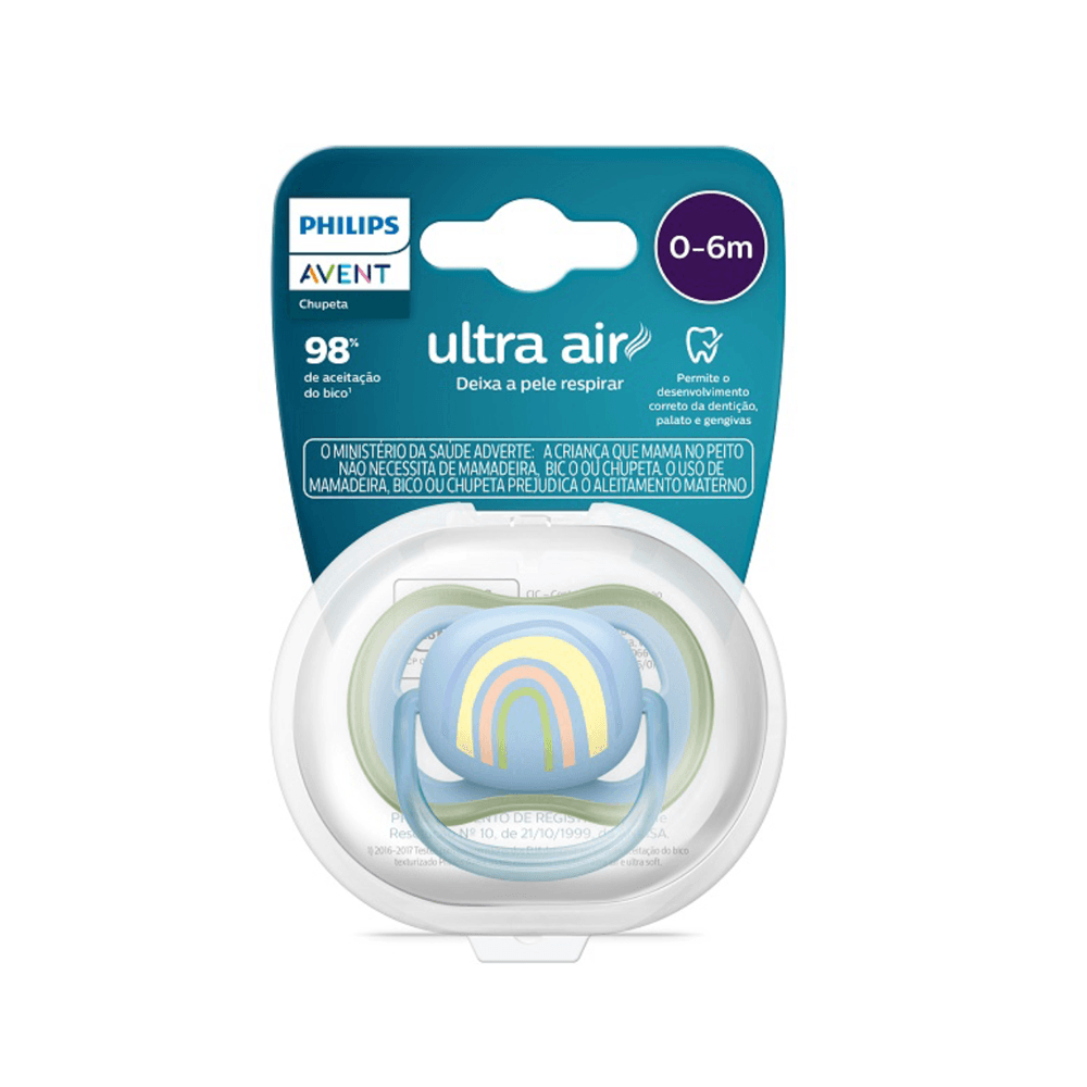 Chupeta ULTRA AIR Lisa 0-06M Philips AVENT Azul