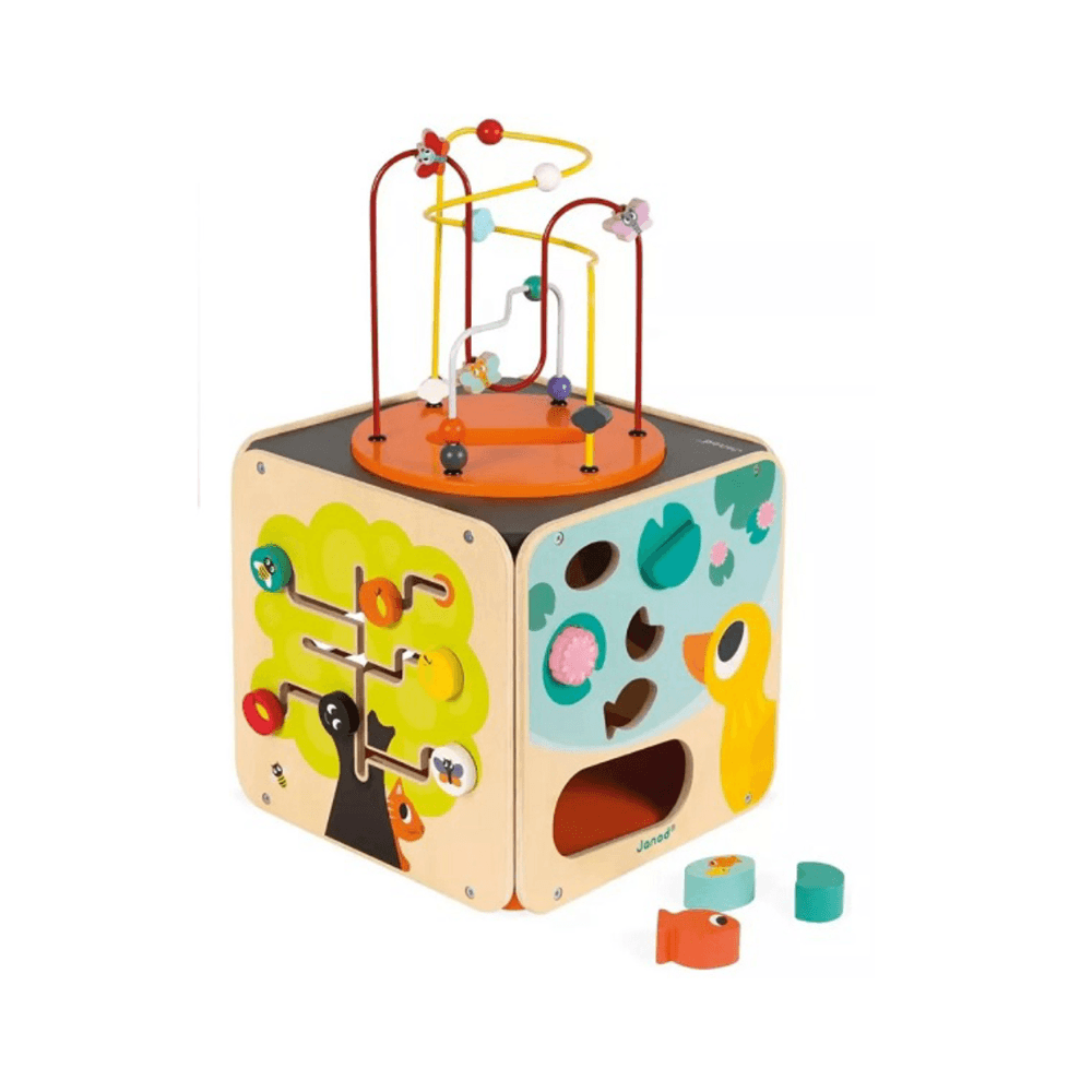 Super Cubo Multi Atividades 5 em 1 Janod
