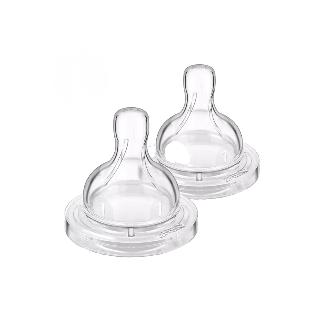 Bico Mamadeira Anti-cólica Fluxo Inicial Avent 2 Unidades