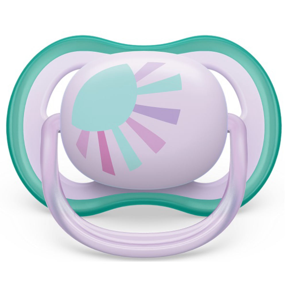 Chupeta ULTRA AIR Decorada 0-06M Philips AVENT Rosa