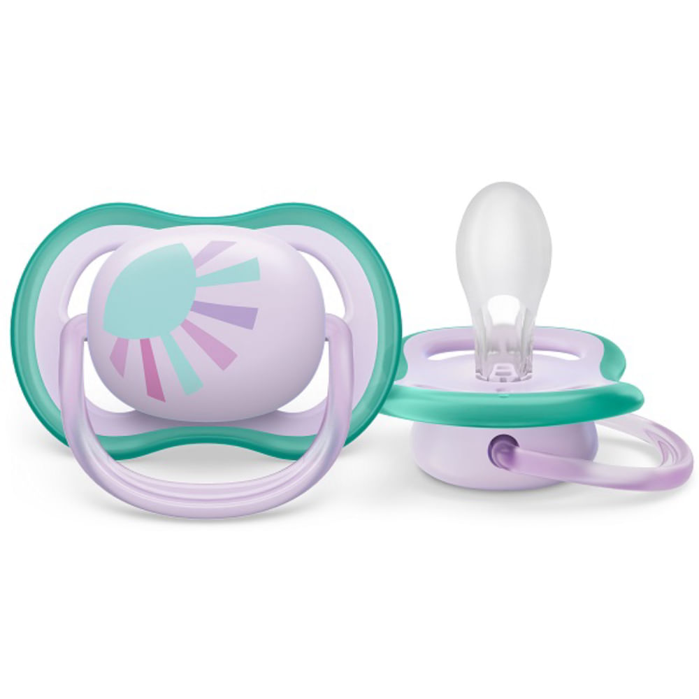 Chupeta ULTRA AIR Decorada 0-06M Philips AVENT Rosa